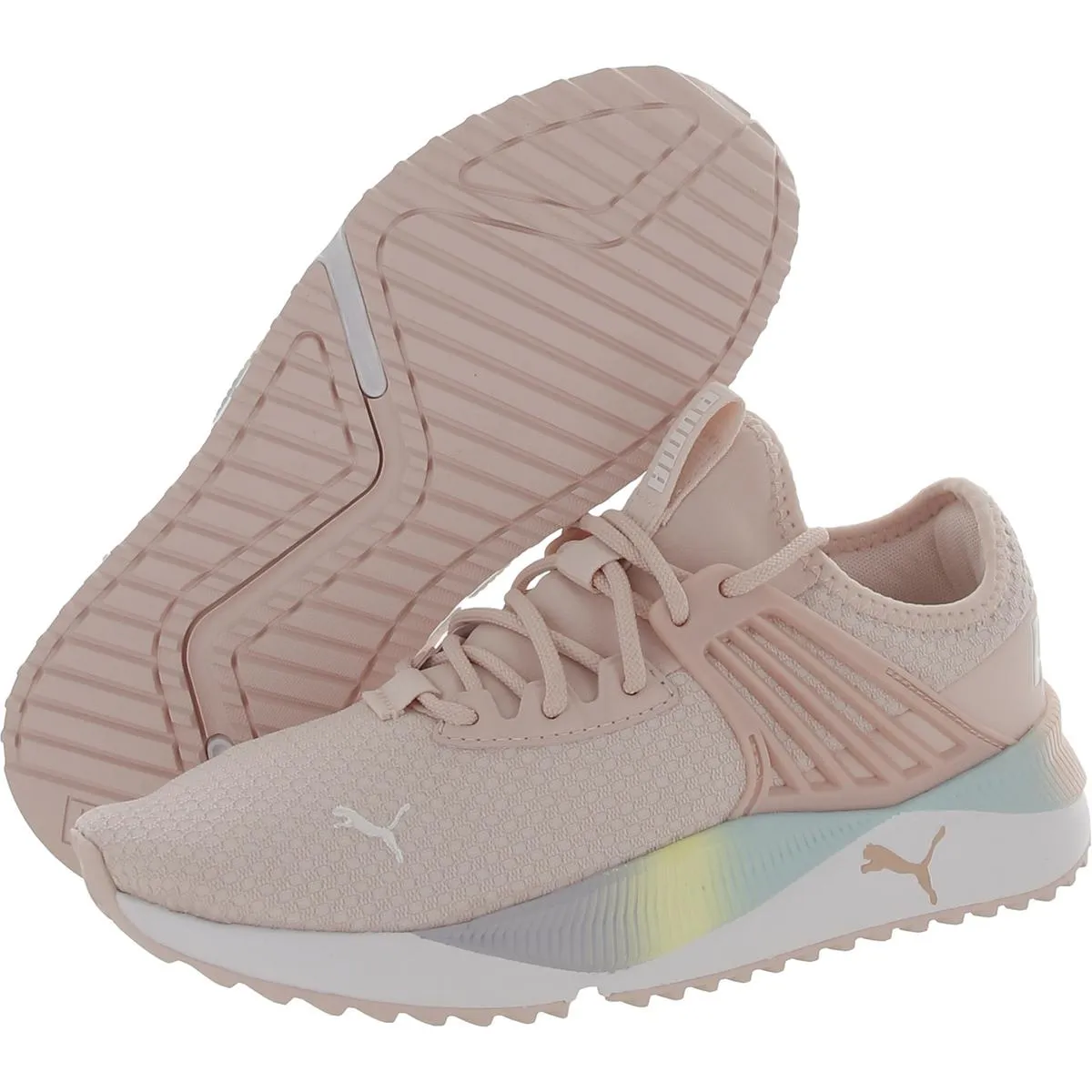 Pacer Future Rainbow JR Girls Gym Fitness Running Shoes