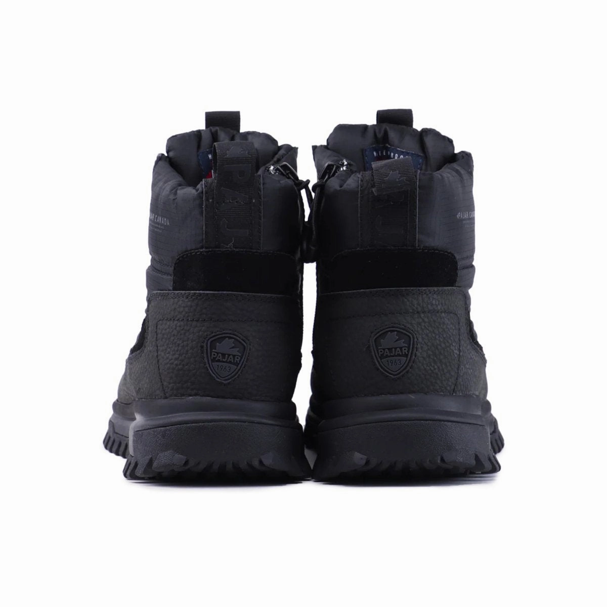 Pajar Men's Fero 2.0 Black/Black Fabric Waterproof