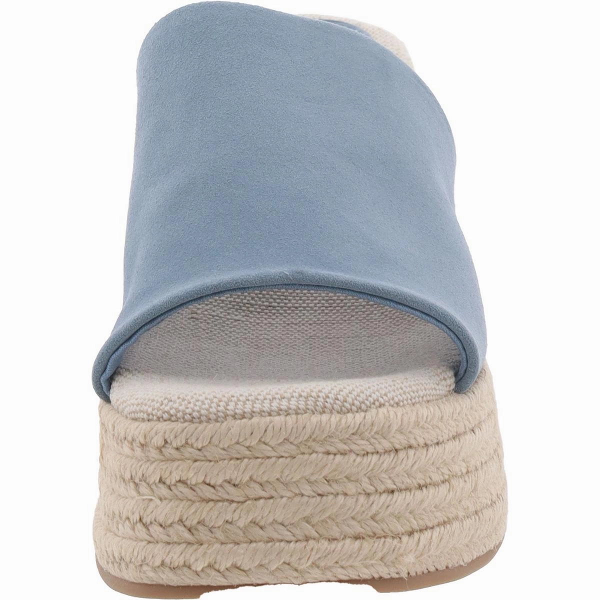 Palma Womens Suede Slip On Platform Sandals