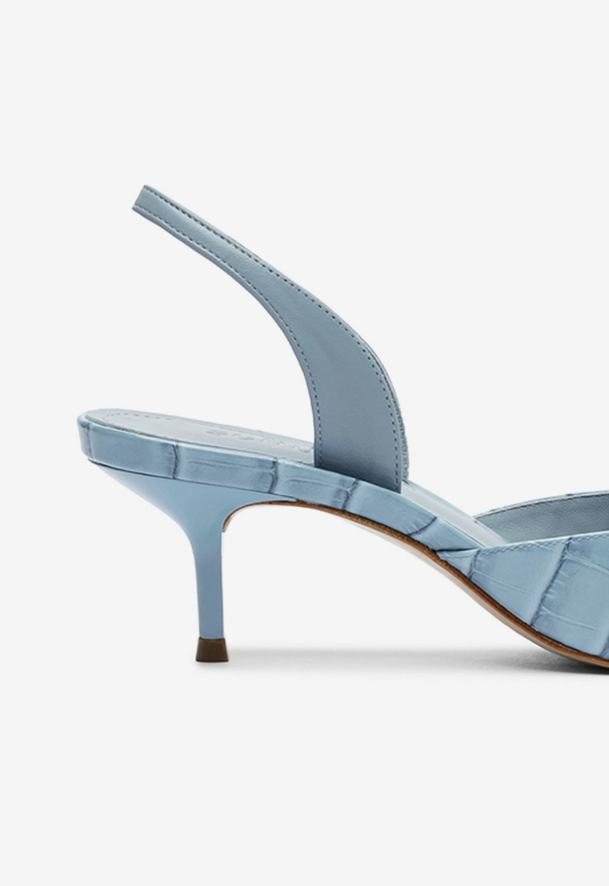Paola Mid Stiletto Blue Pump