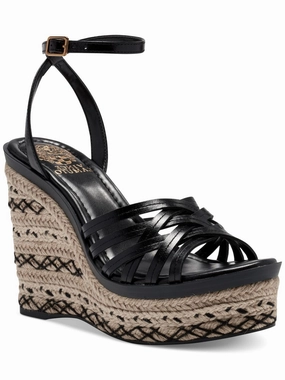 Parys  Womens Leather Strappy Platform Sandals