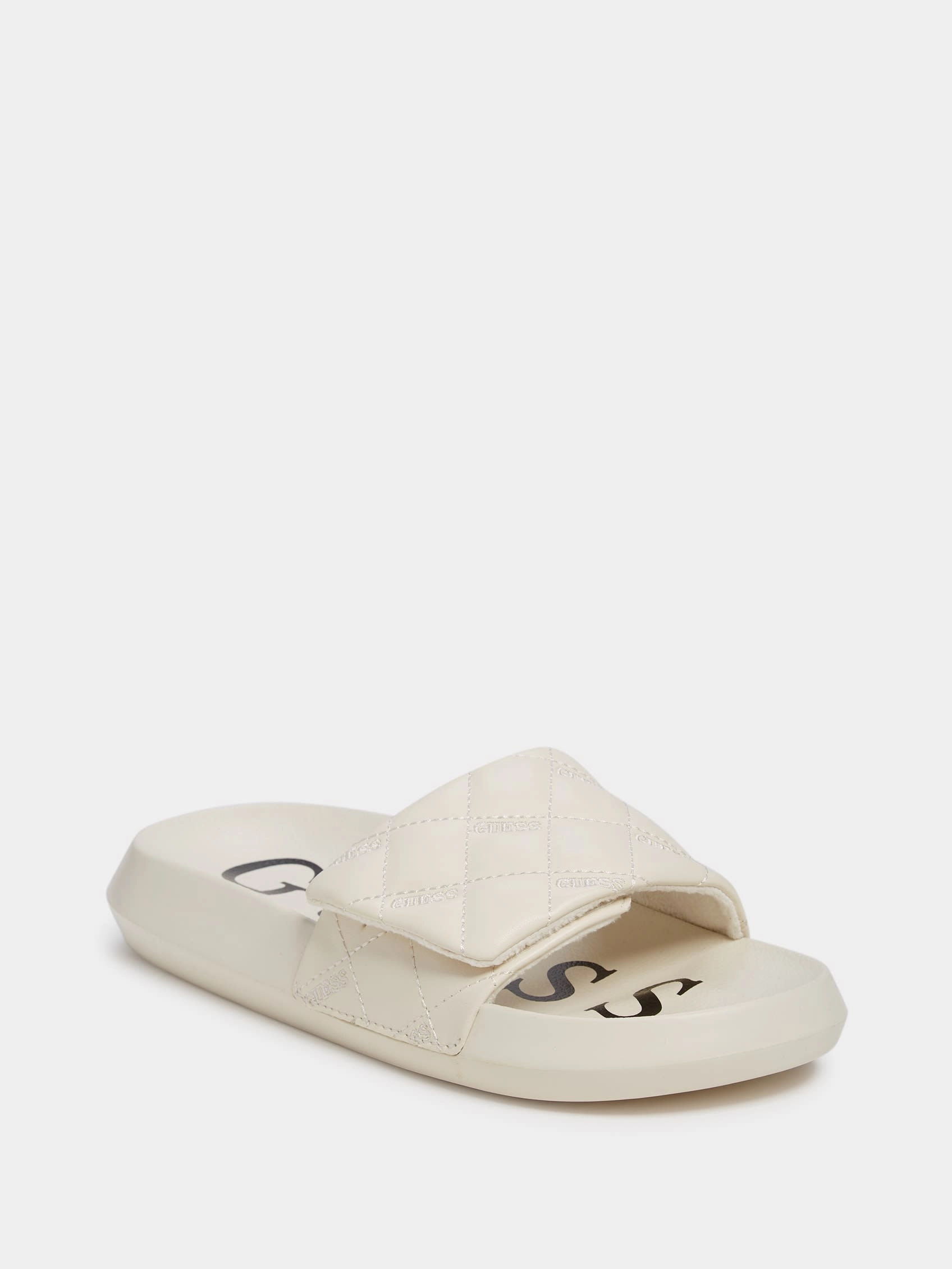 Pearlin Quilted Pool Slides