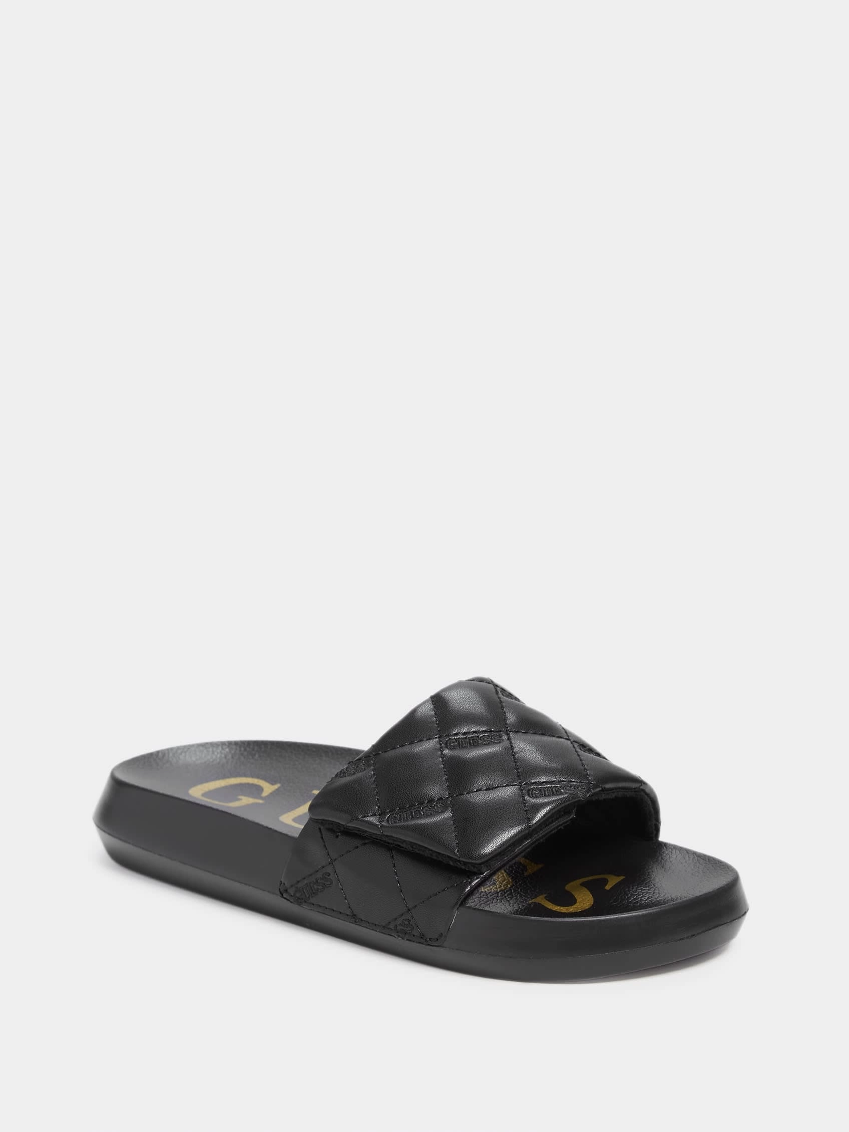Pearlin Quilted Pool Slides