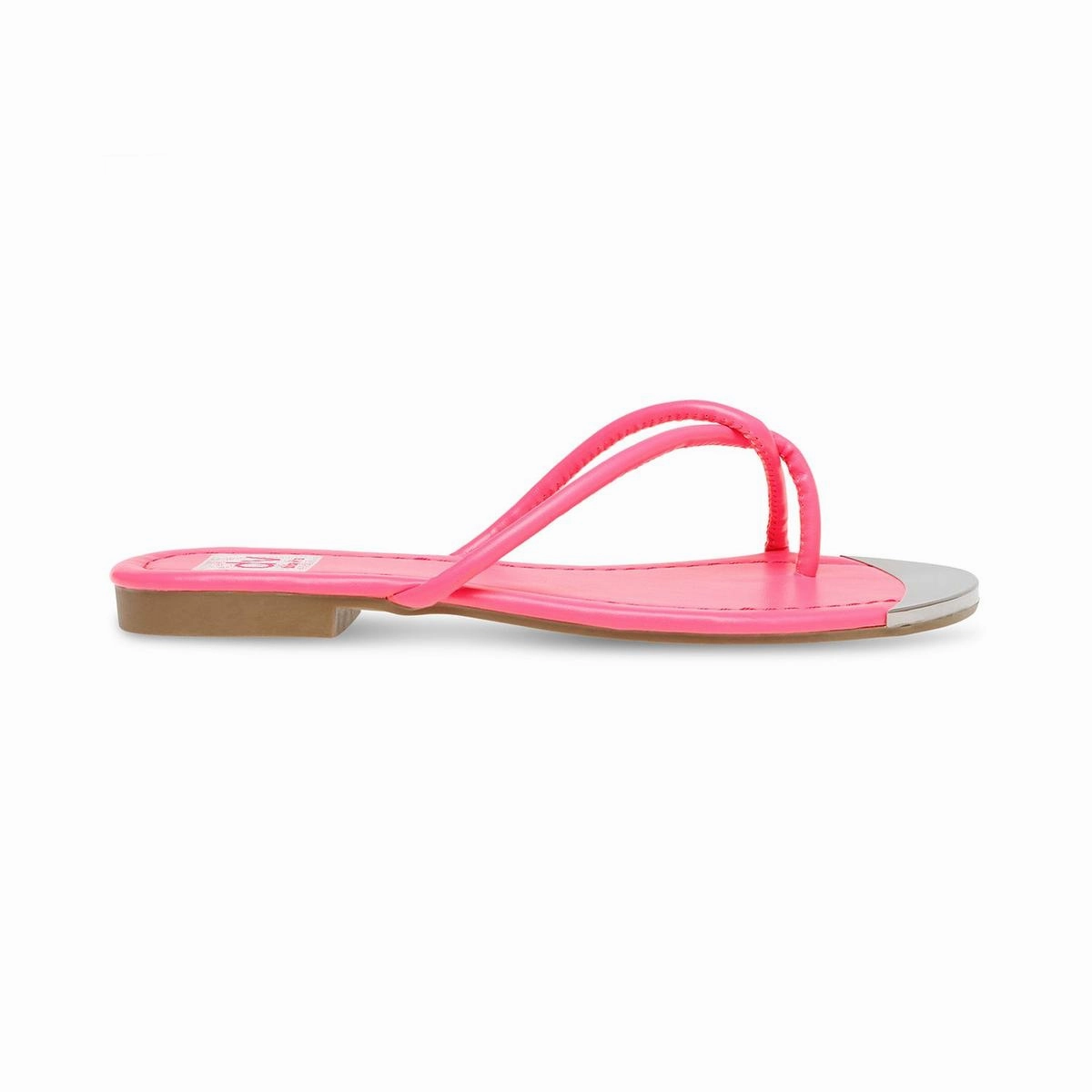 Penni Womens snake print toe loop Flip-Flops