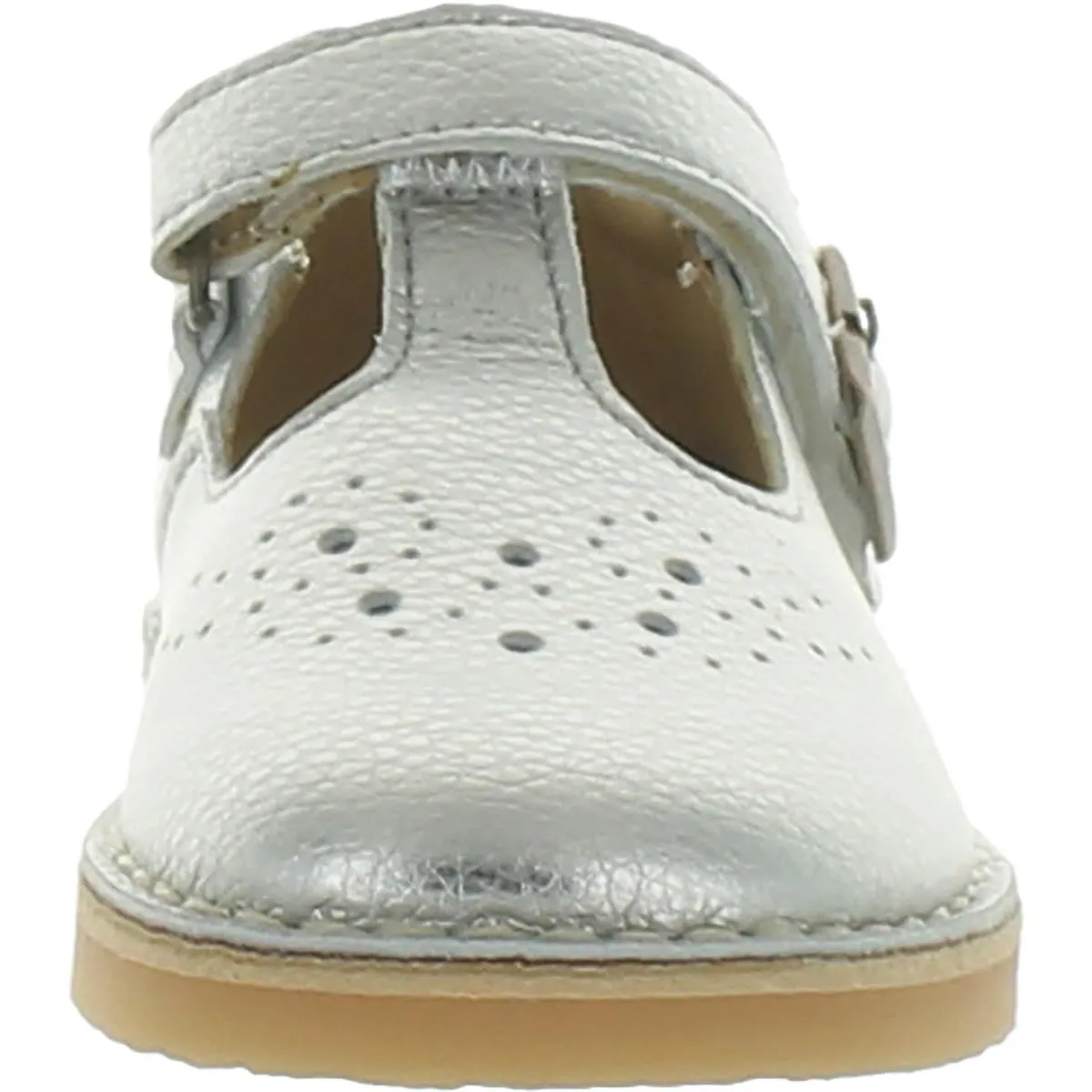 Penny Girls Faux Leather Metallic Mary Janes