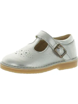 Penny Girls Faux Leather Metallic Mary Janes