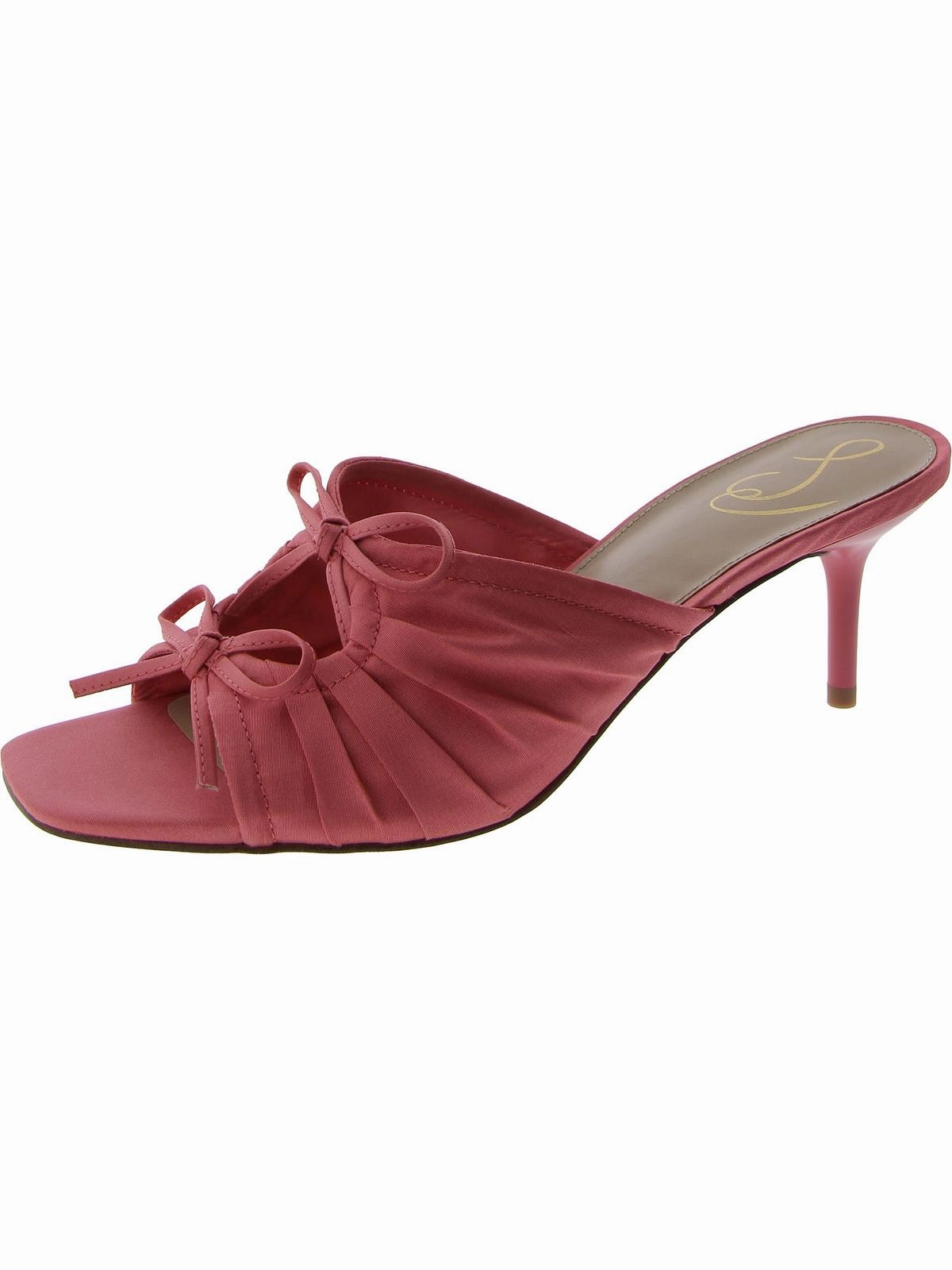 Pia Womens Slip-On Heels