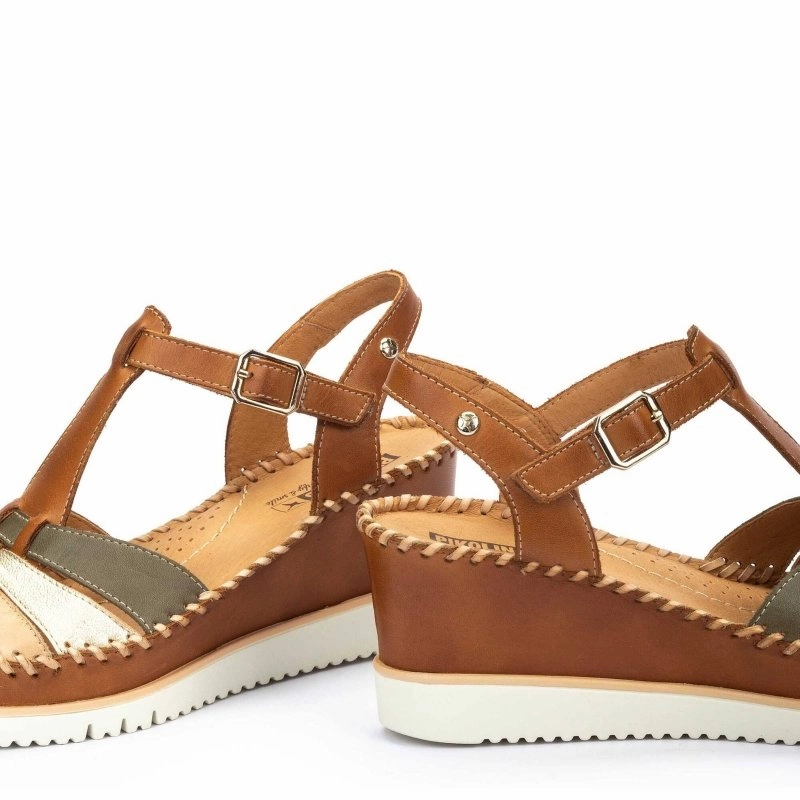 Pikolinos Women's Aguadulce W3Z-1836C1 Sandal - Brandy