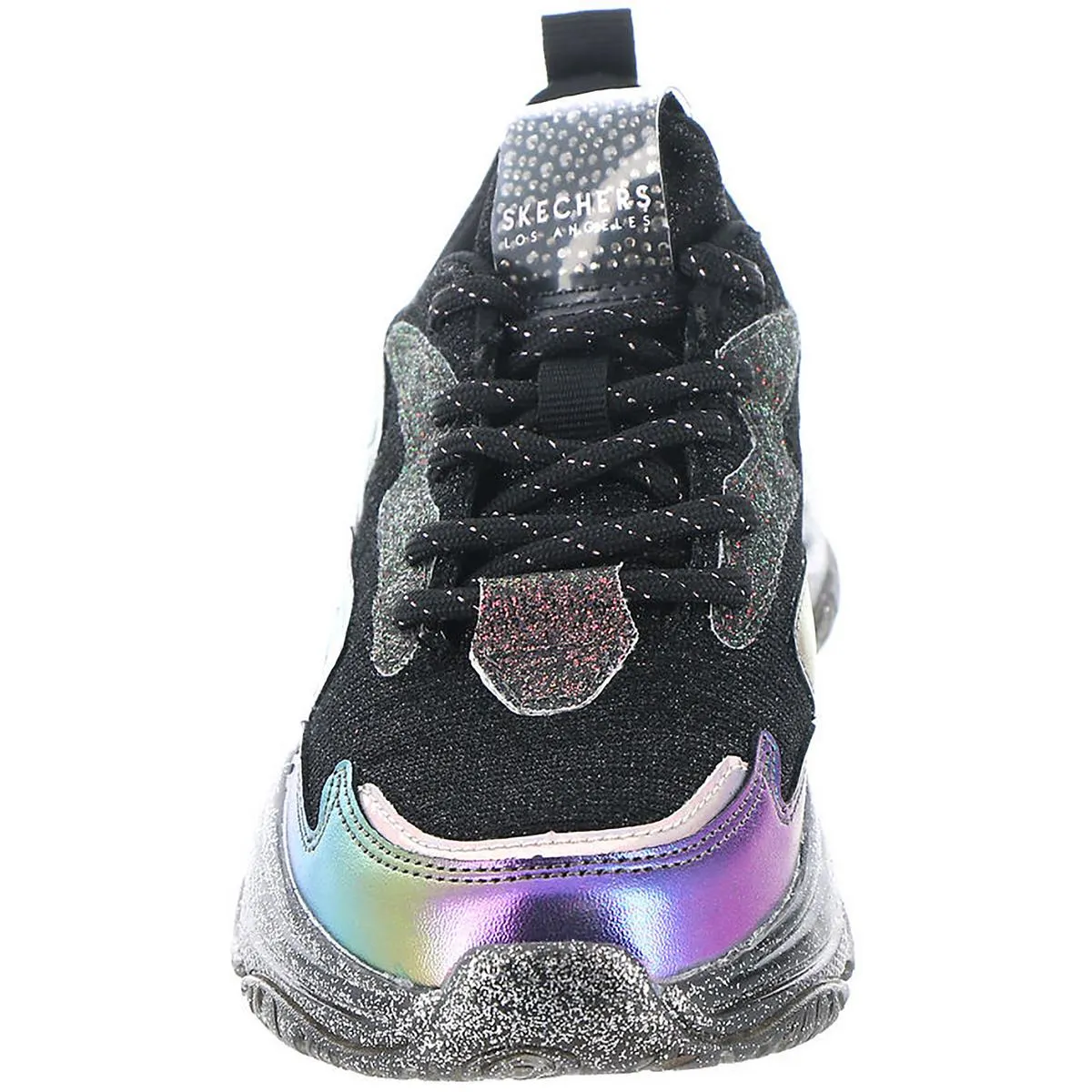 Prismatic Girls Metallic Glitter Casual and Fashion Sneakers