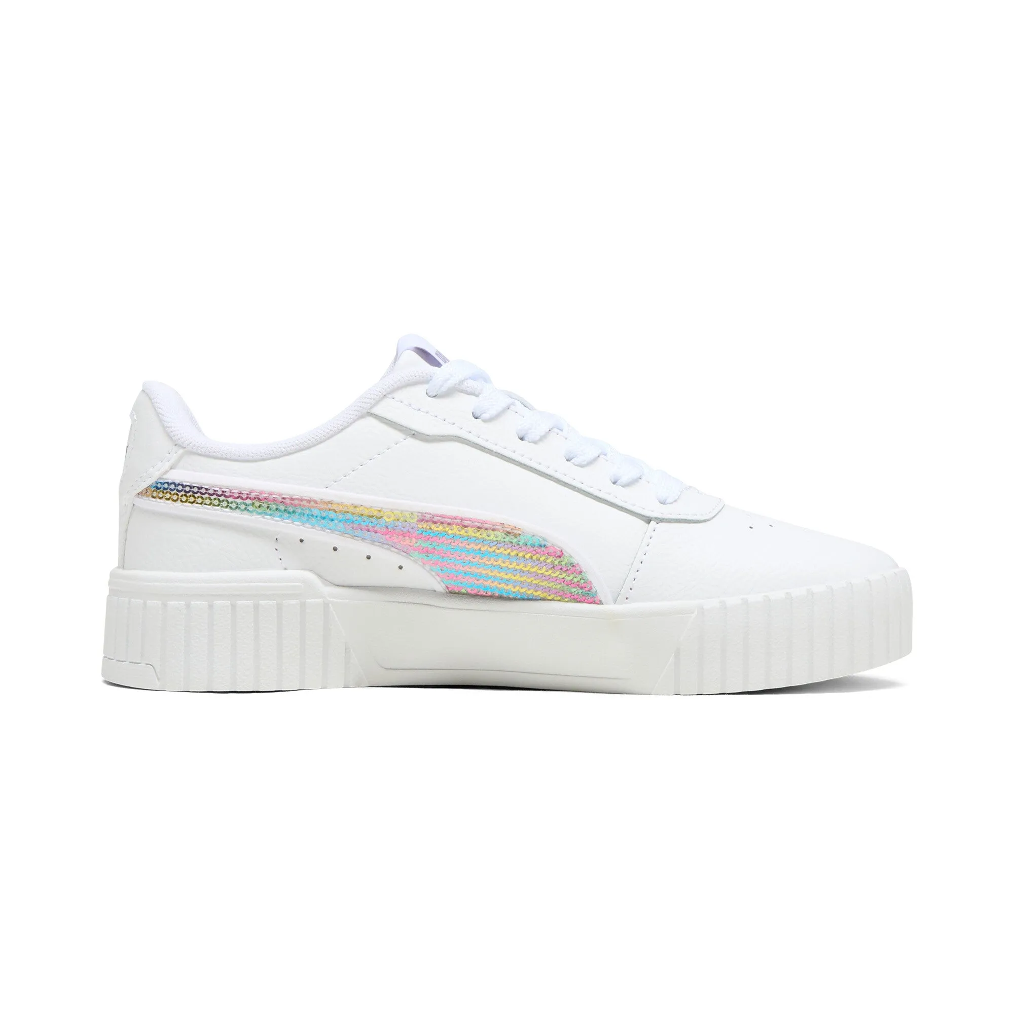 PUMA Big Kids' Girls' Carina 2.0 Sequins Sneakers