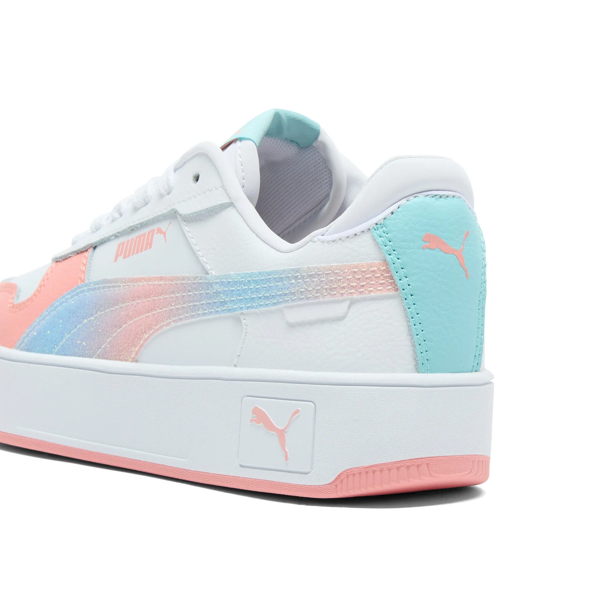 PUMA Big Kids' Girls' Carina Street Sparkle Sneakers