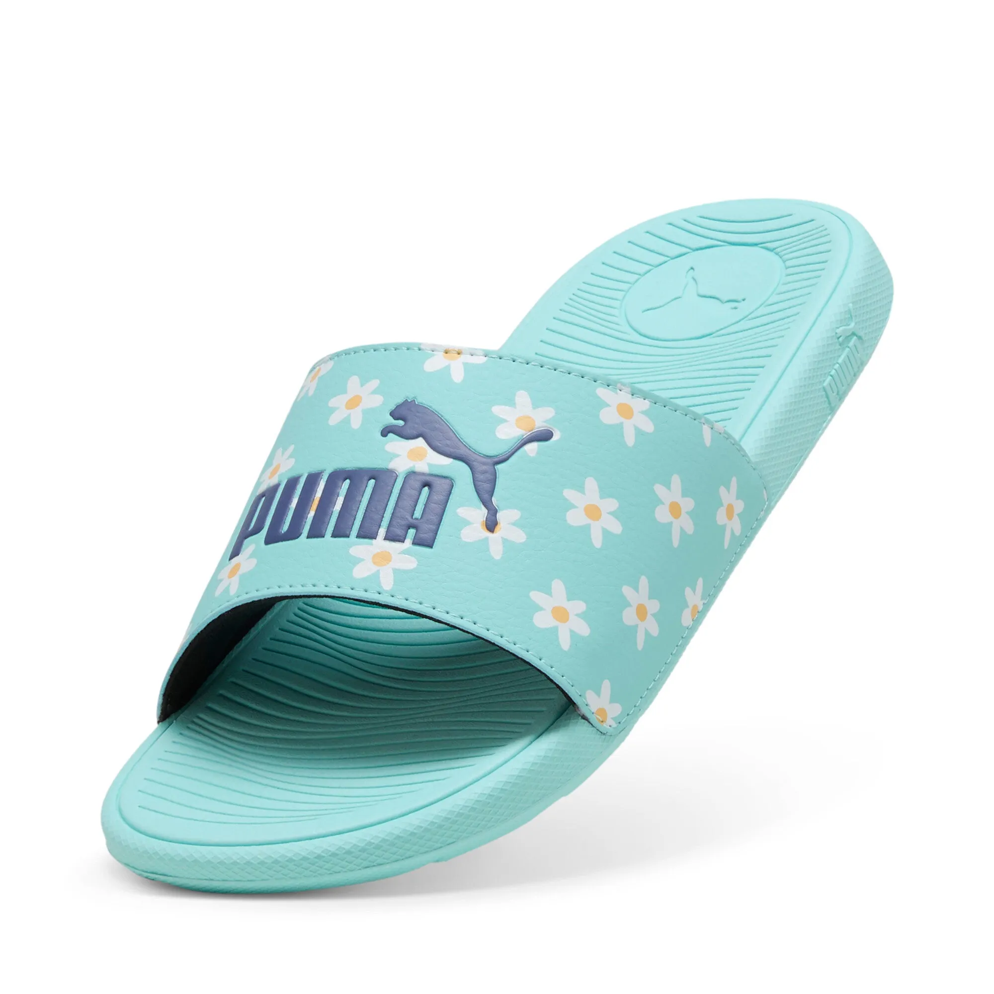 PUMA Big Kids' Girls' Cool Cat 2.0 Daisies Sandals