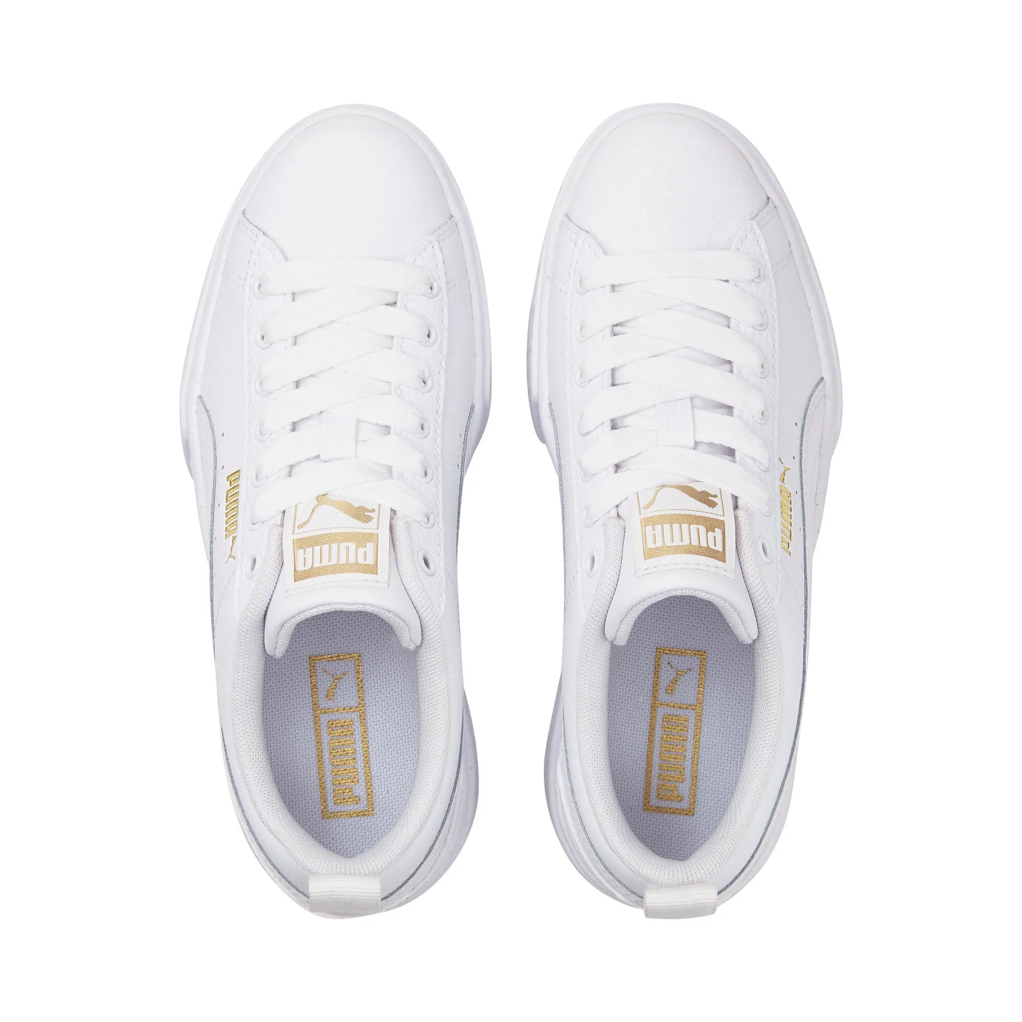 PUMA Big Kids' Girls' Mayze Leather Sneakers
