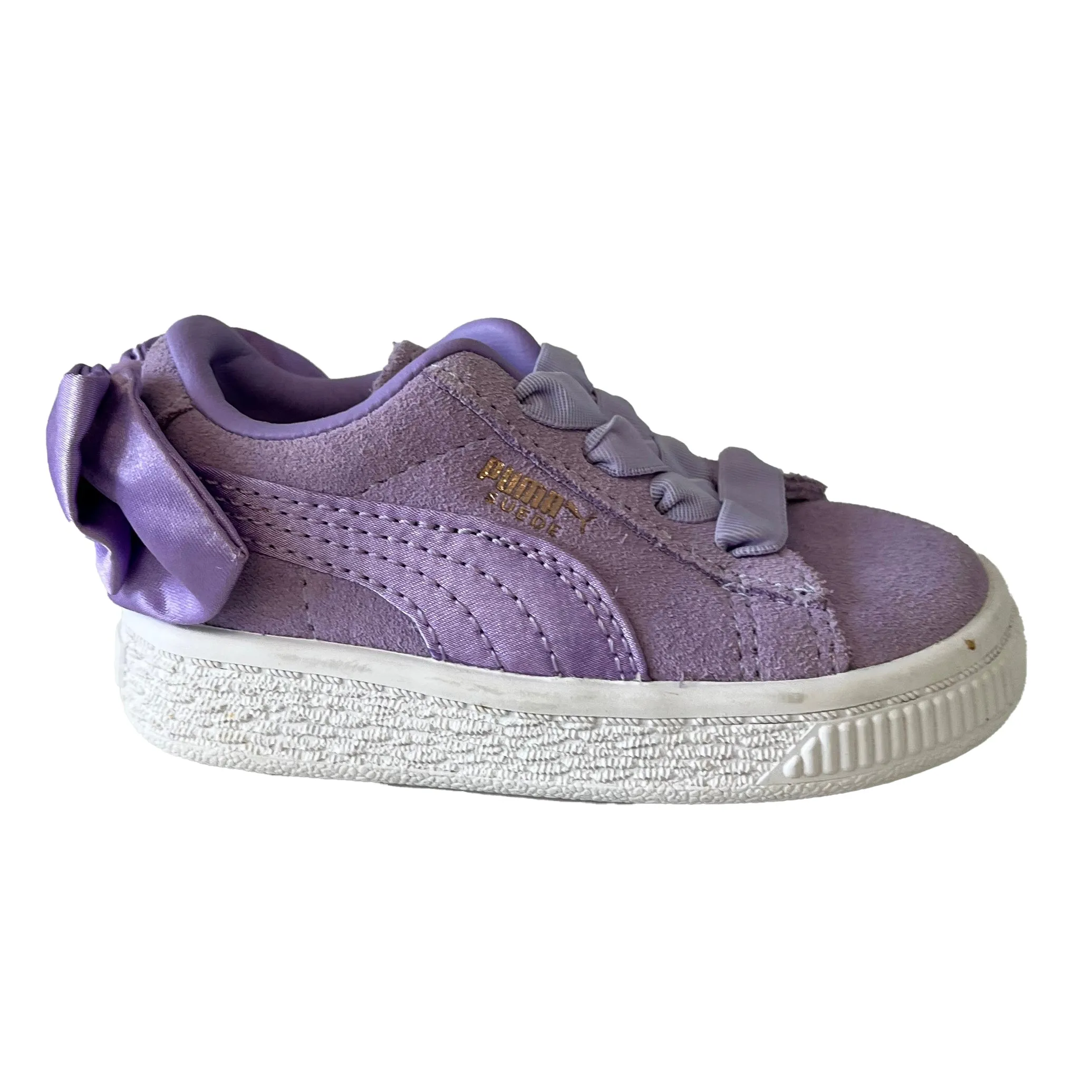Puma Girls Purple Sneakers