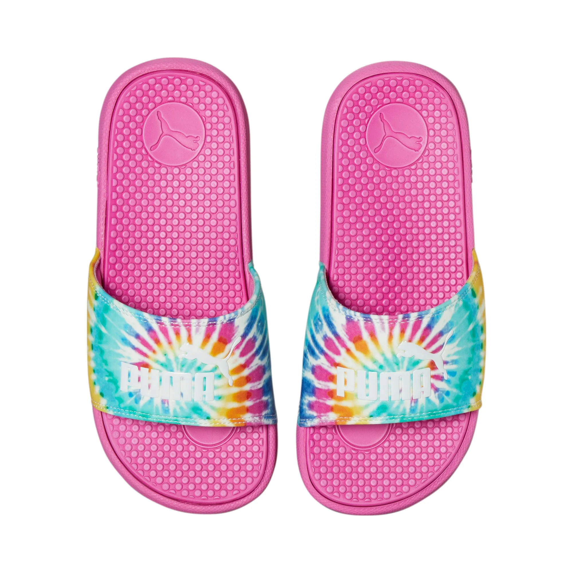 PUMA Junior Girls' Cool Cat Tie Dye Sandals