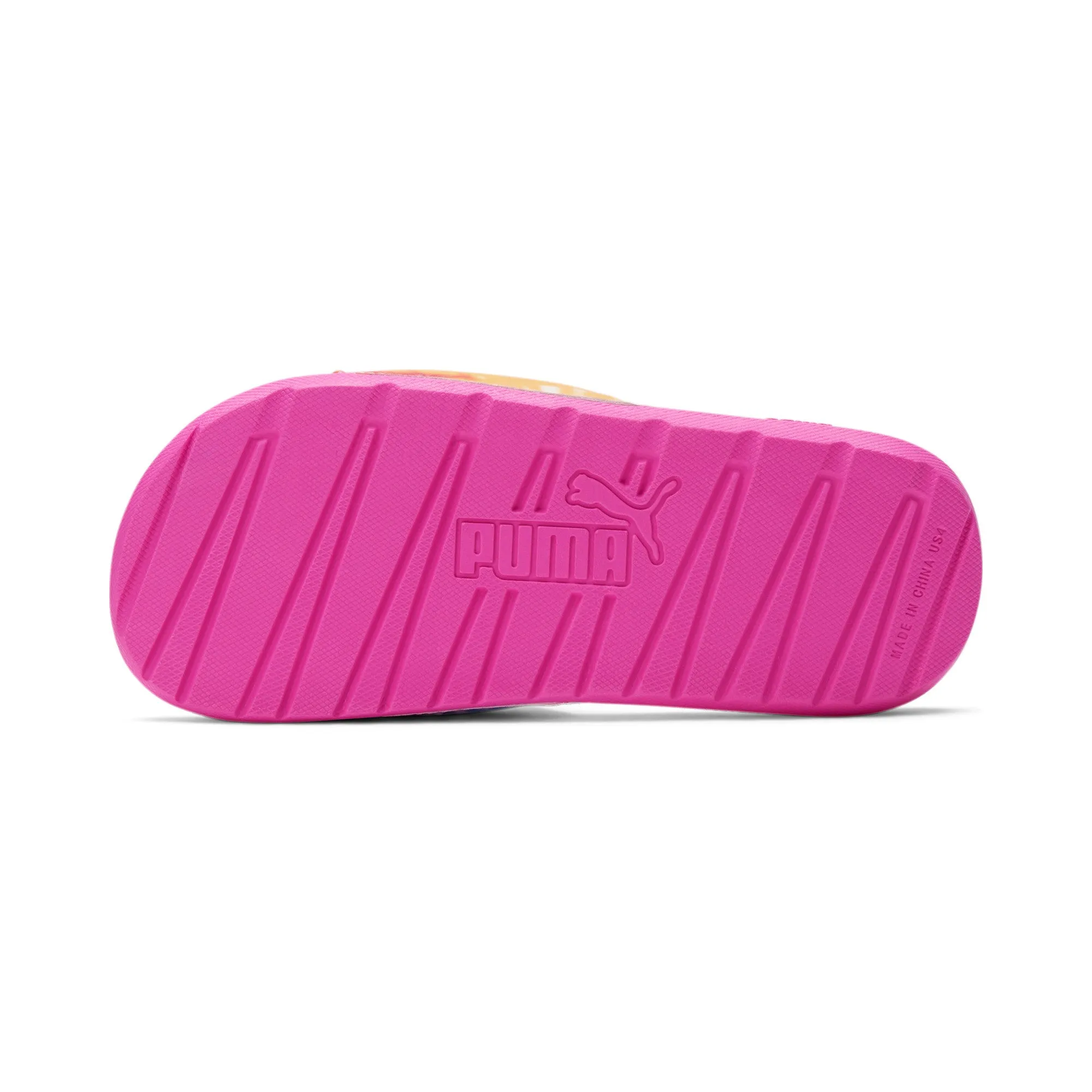 PUMA Junior Girls' Cool Cat Tie Dye Sandals