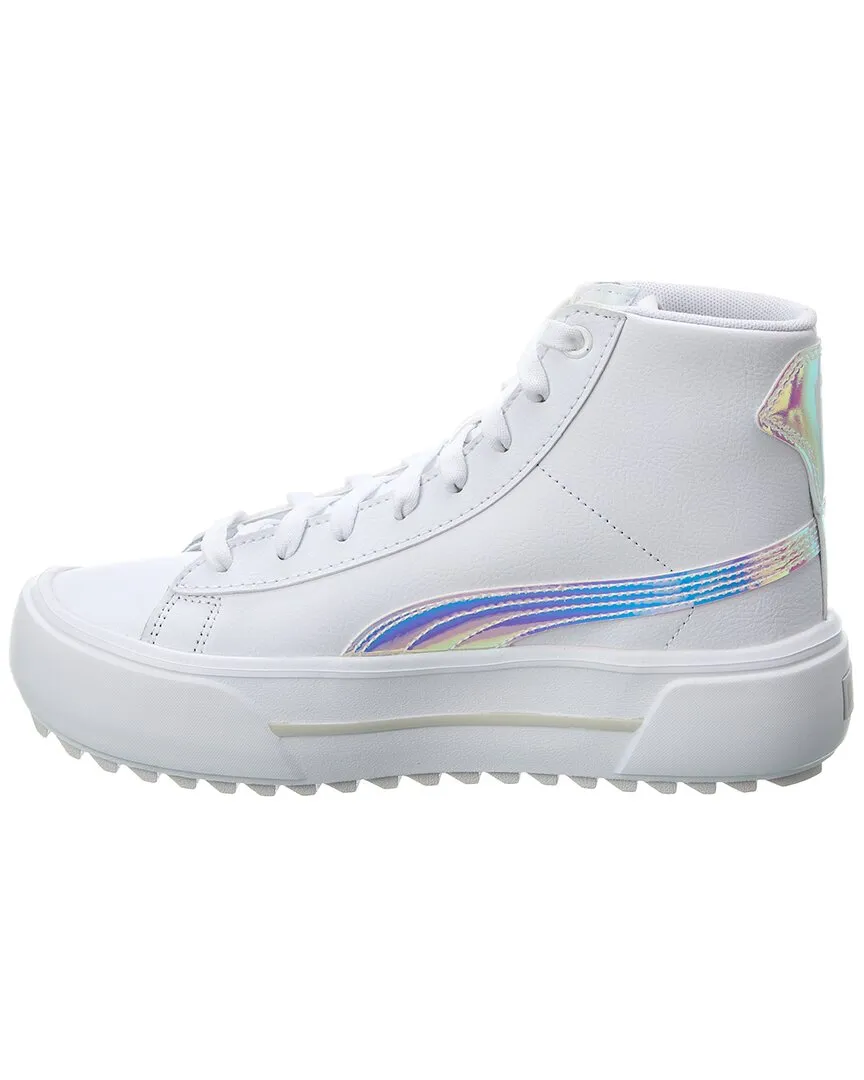 PUMA Kaia Mid Irisistable JR Leather Sneaker