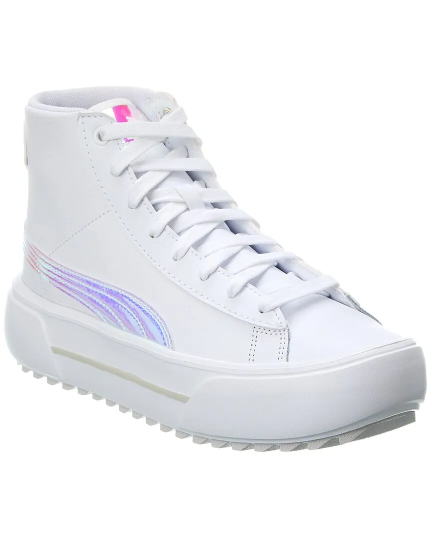 PUMA Kaia Mid Irisistable JR Leather Sneaker