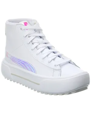 PUMA Kaia Mid Irisistable JR Leather Sneaker