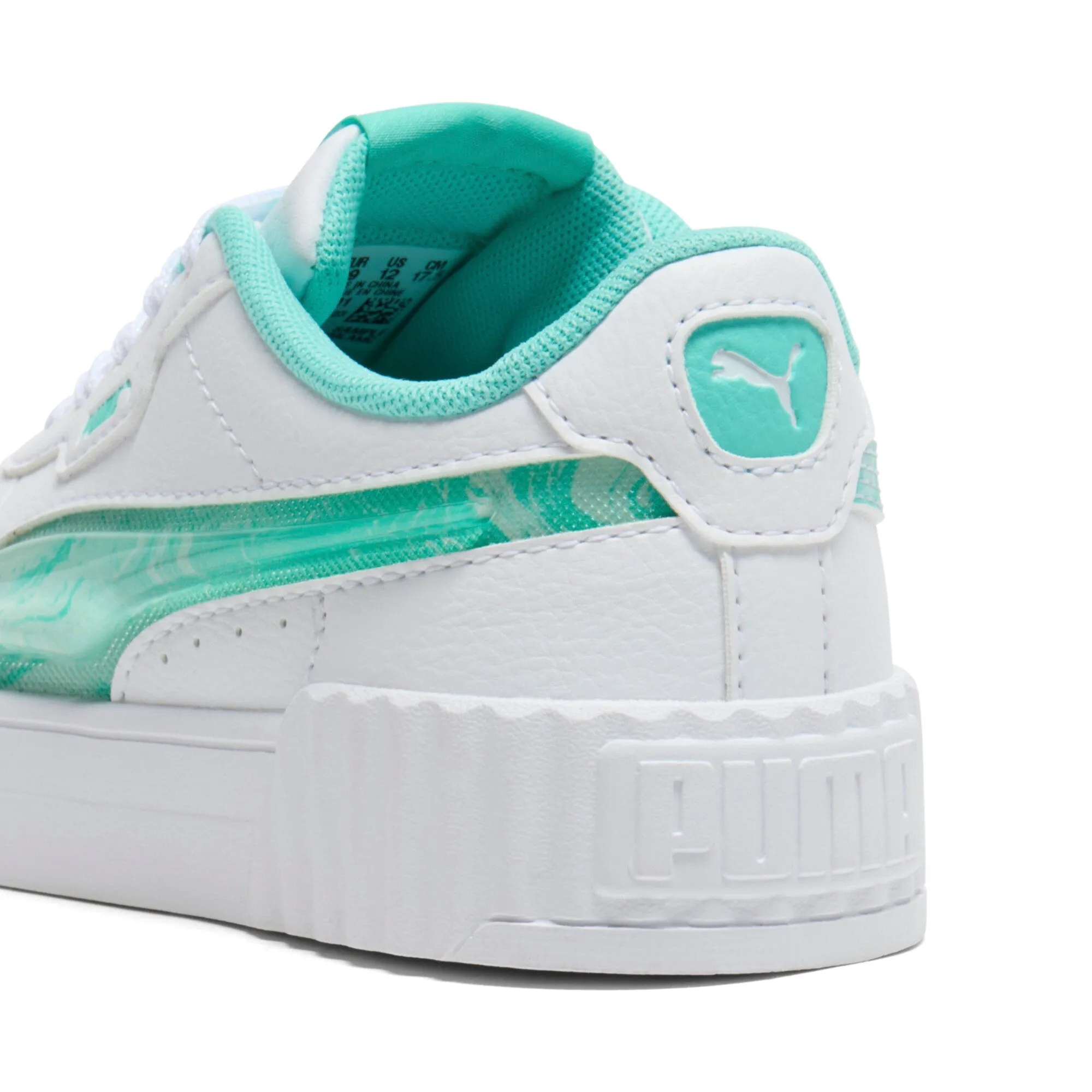 PUMA Little Kids Girls' Carina 3.0 Jelly Fade Sneakers