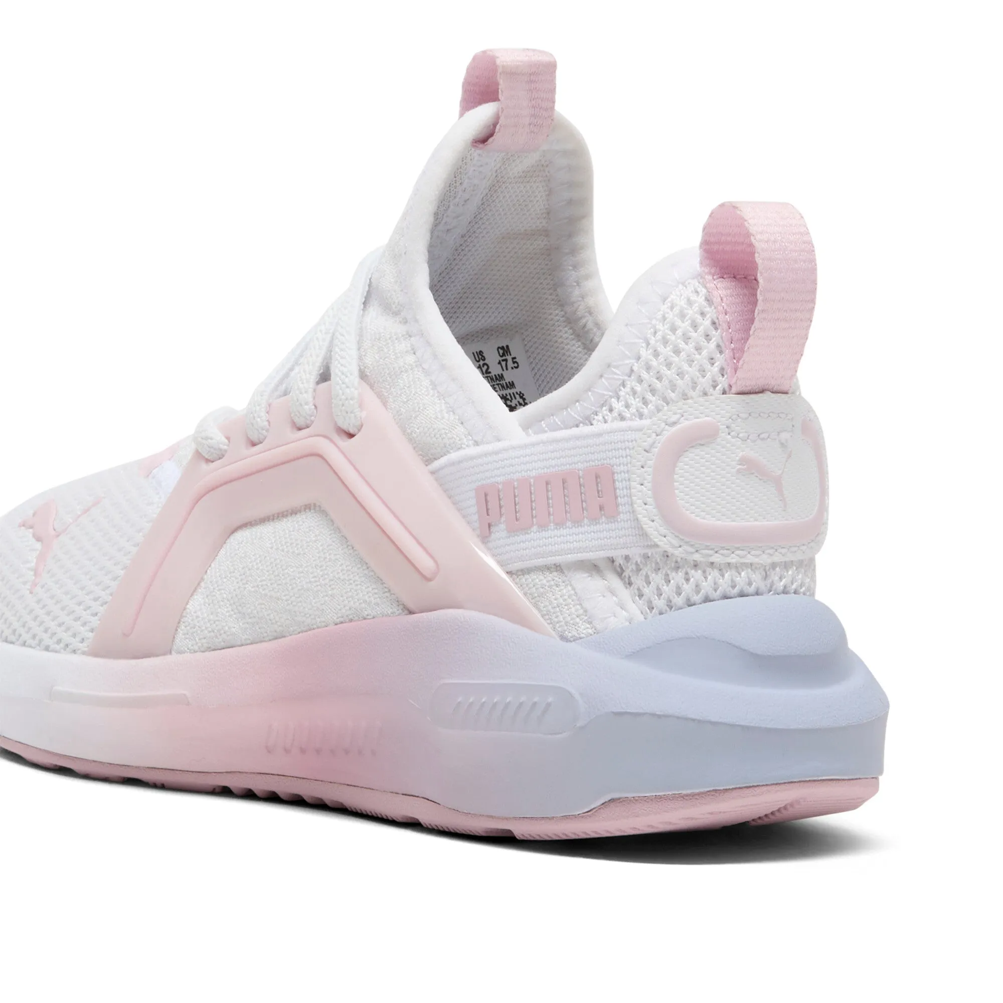 PUMA Little Kids Girls' Soft Enzo 5 Rose Sneakers