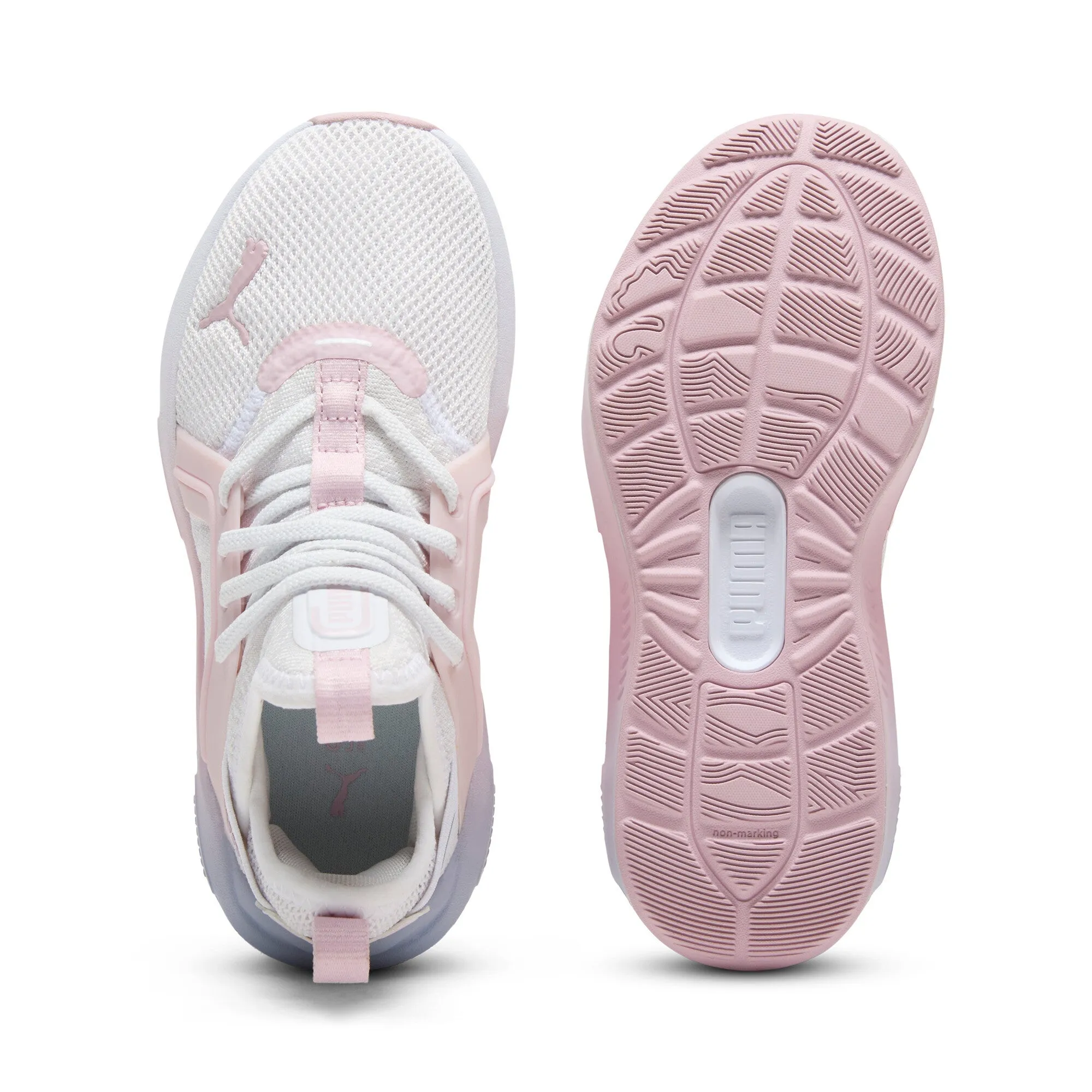 PUMA Little Kids Girls' Soft Enzo 5 Rose Sneakers