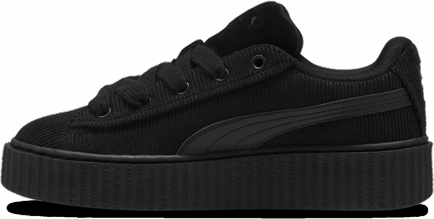 Puma Creeper Phatty Corduroy - Girls' Grade School (Black/Gold)