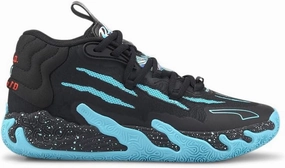 Puma Kids Boys Mb.03 Blue Hive Basketball Sneakers Shoes - Black - Size 4.5 M