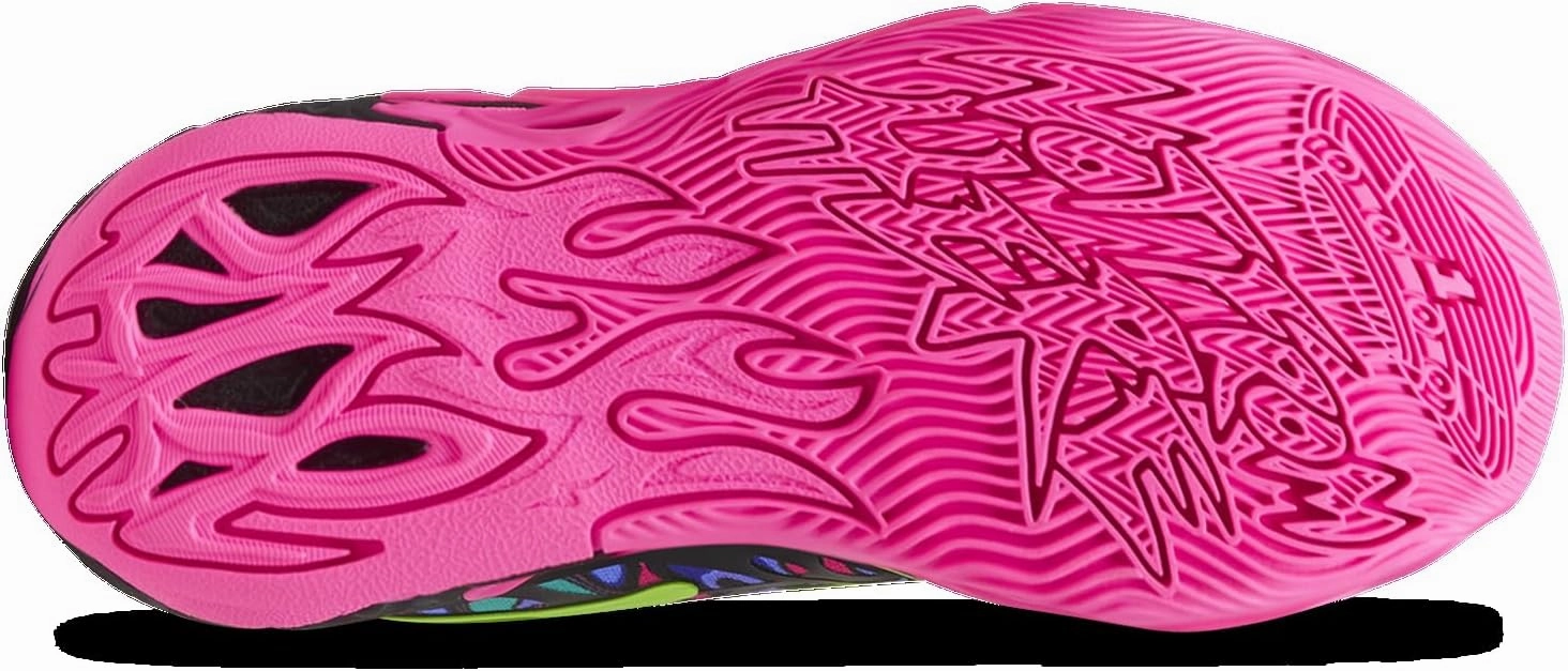 Puma MB4 Heem - Boys' Grade School (Black/Luminous Pink/Electric Lime)