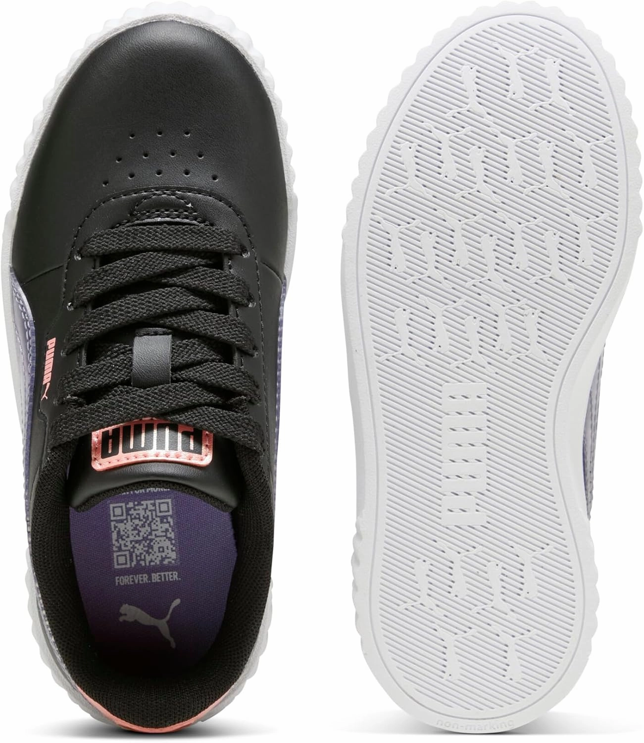 PUMA Unisex-Child Carina 2.0 Animal Sneaker