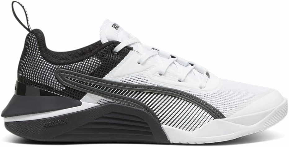 PUMA Womens Fuse 3.0 Training Sneakers Shoes - Black, White - Size 8 M, 37955901
