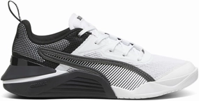 PUMA Womens Fuse 3.0 Training Sneakers Shoes - Black, White - Size 8 M, 37955901