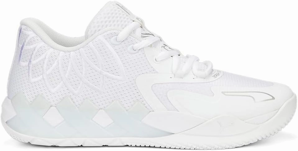 PUMA Womens Mb.01 Lo Basketball Sneakers Shoes - White