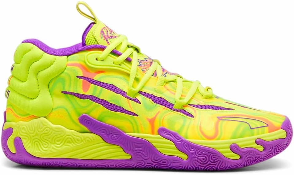 Puma Womens Mb.03 Spark Basketball Sneakers Shoes Athletic Court, Indoor - Yellow - Size 10 M