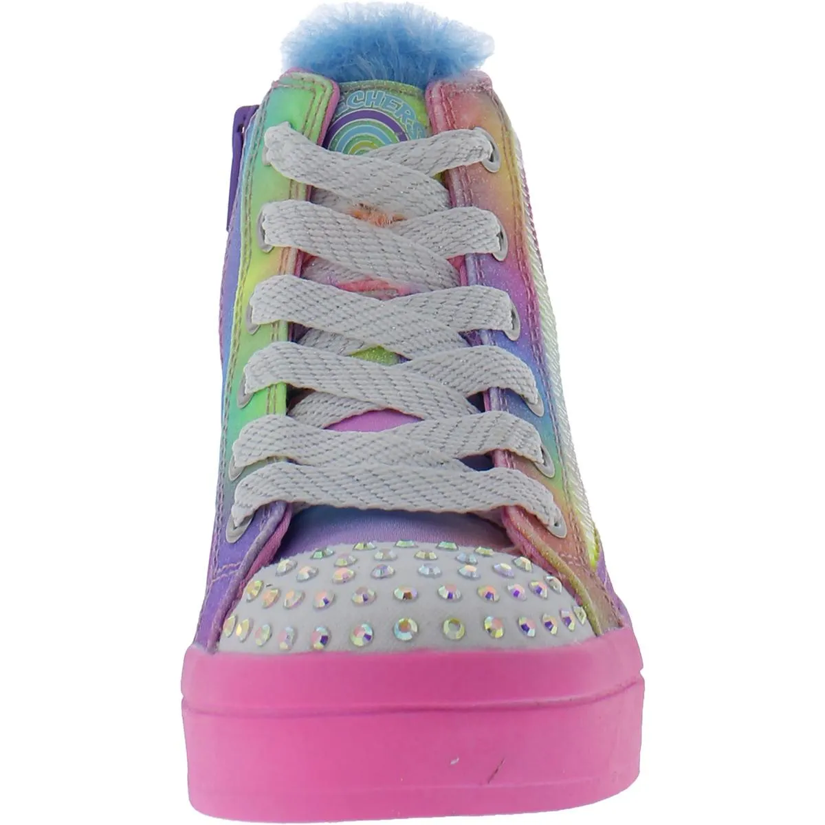 Rainbow Joys Girls Little Kid Glitter Light-Up Shoes