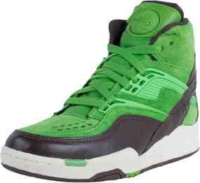 Reebok X SNEAKERSNSTUFF Twilight Zone Pump PUNSCHRULLE Neon Green Earth V48999