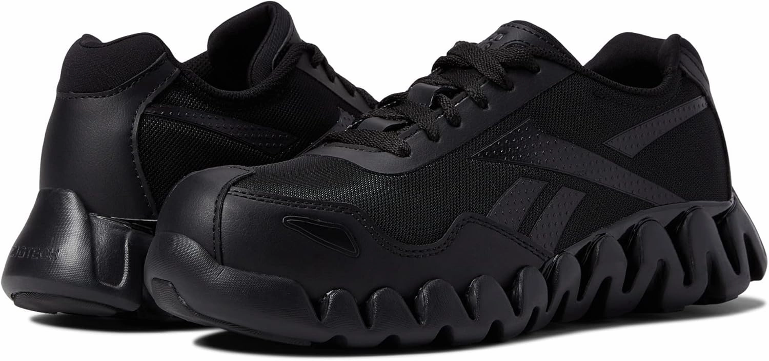 Reebok Zig Pulse Work EH Comp Toe Black 8.5 D - Wide