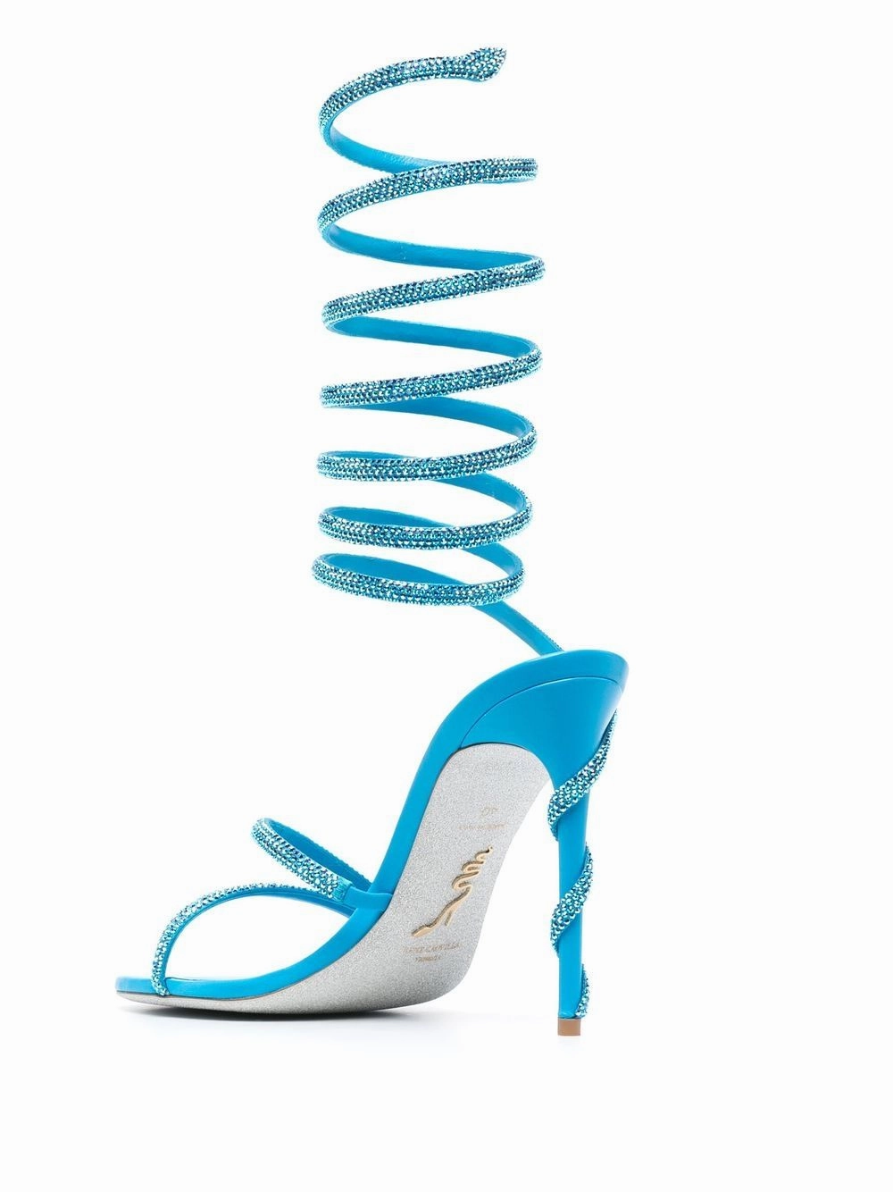 Rene' Caovilla Women's Sandals Clear blue