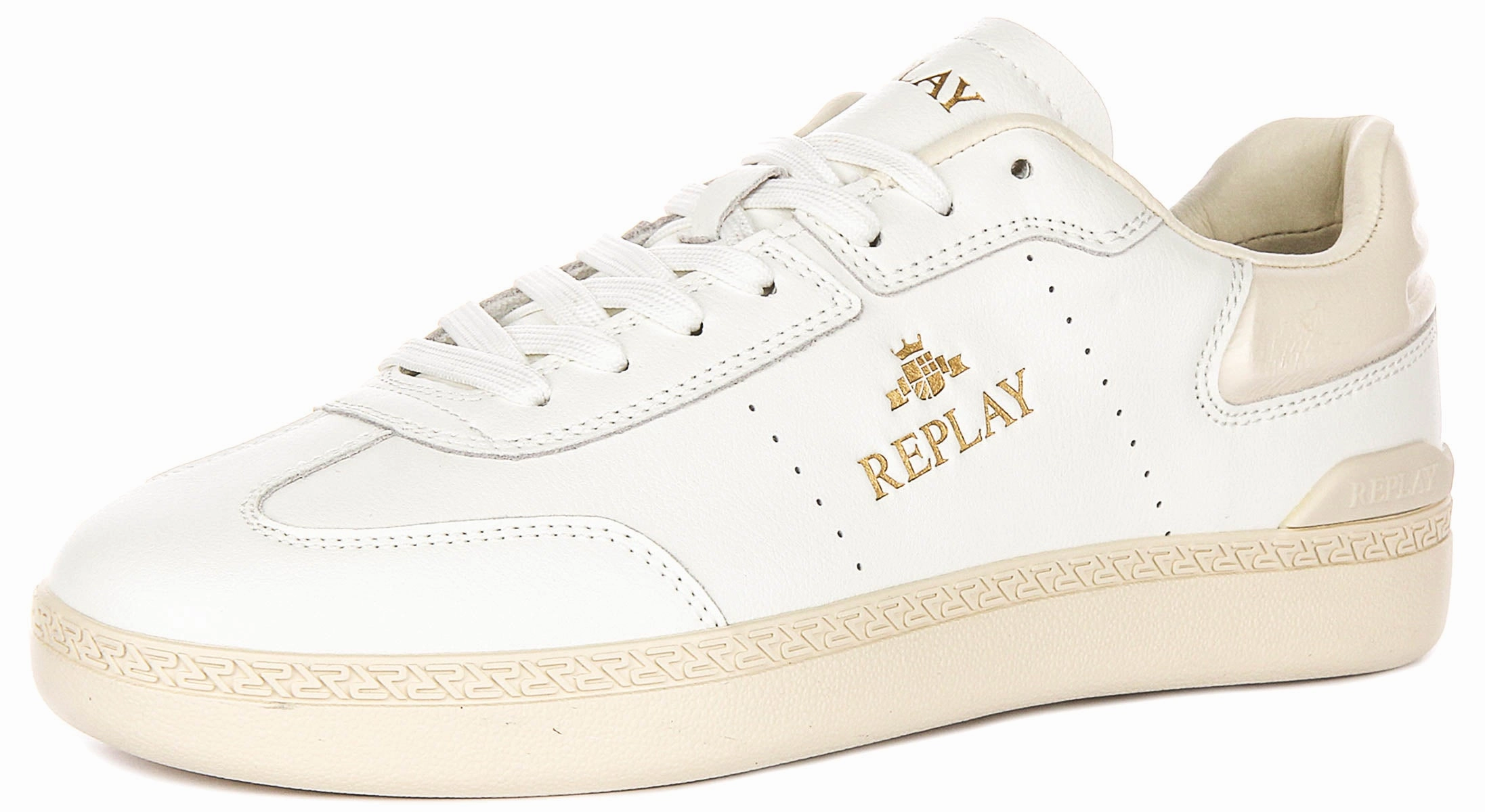 Replay Pyper Action In White For Men