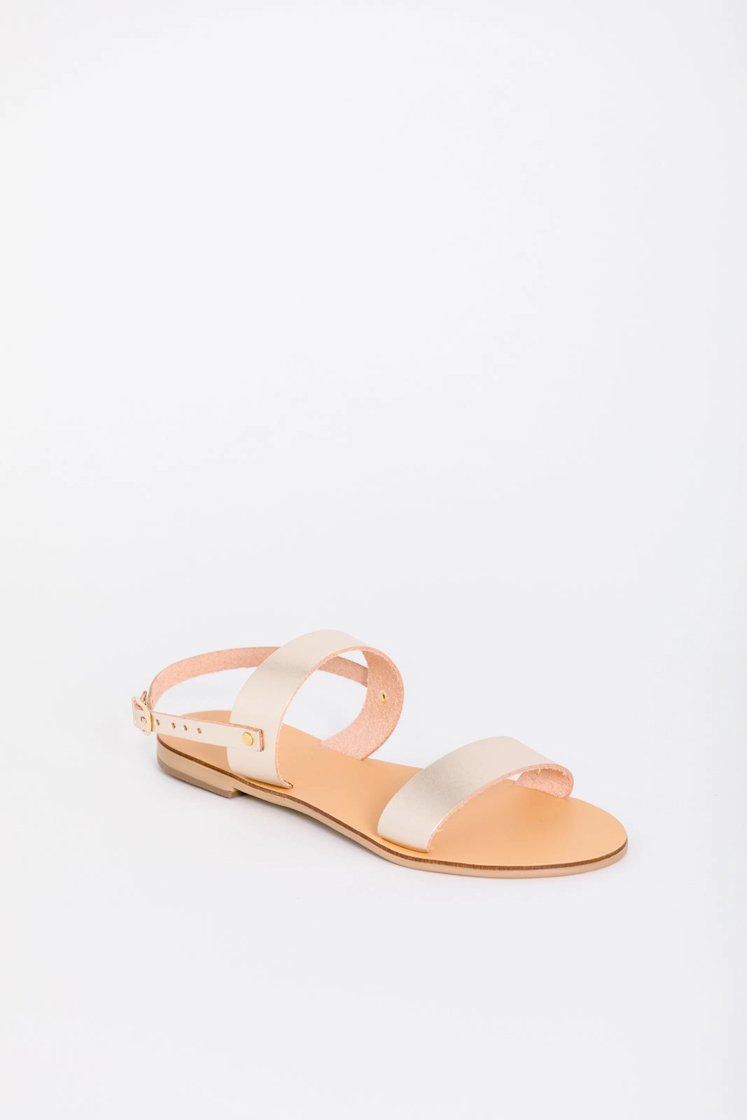 Rhodes Vegetable Tanned Leather Sandal