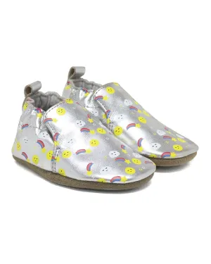 Robeez Sun Rain Cloud Suede Soft Sole