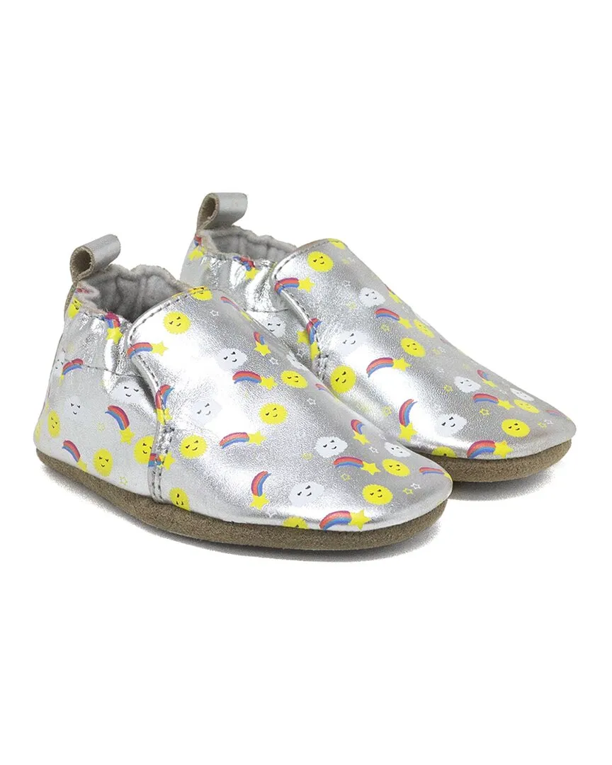 Robeez Sun Rain Cloud Suede Soft Sole