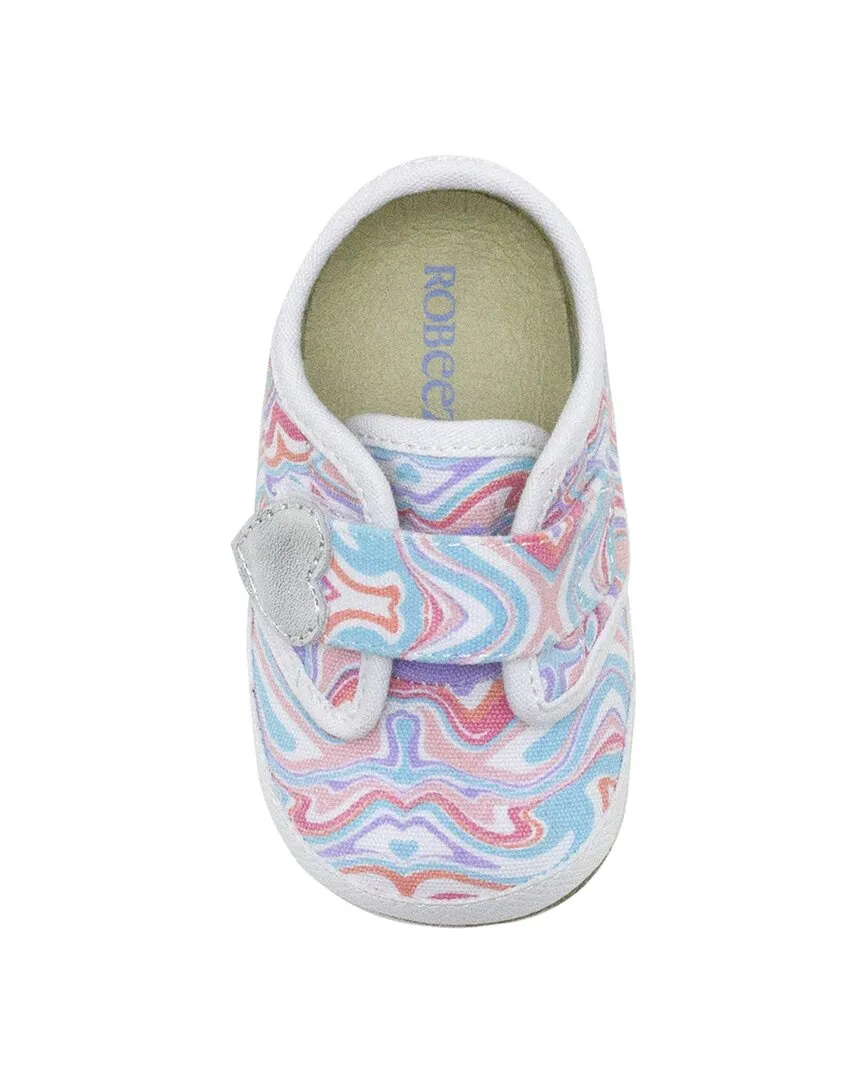 Robeez Swirl Heart Canvas First Kick