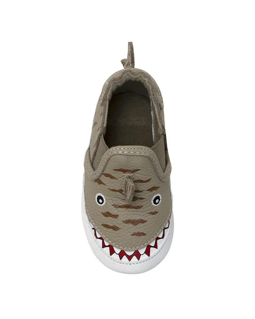 Robeez Tiger Shark Leather Soft Sole