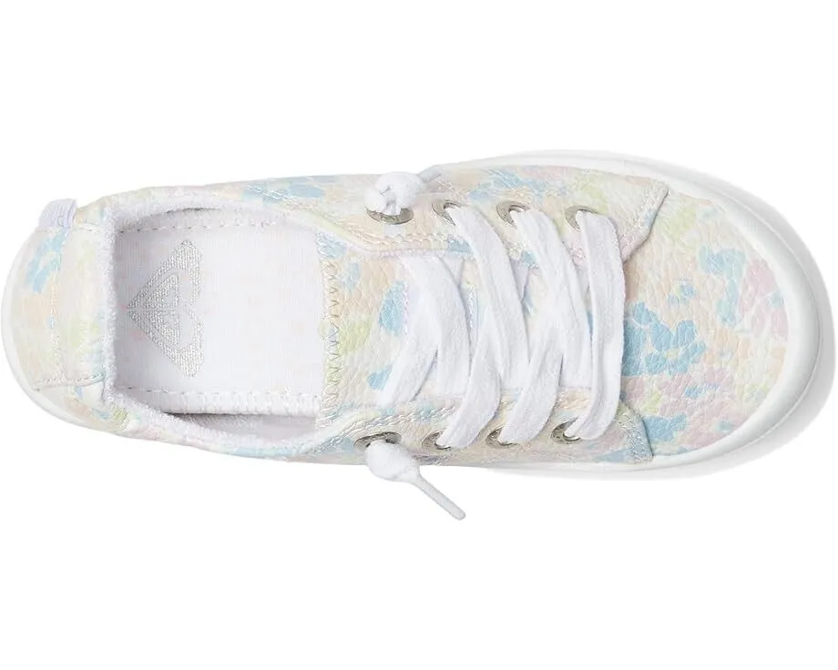 Roxy Bayshore Plus ARGS600146-WLU Kids US 2 White Floral Comfort Shoes KHD157