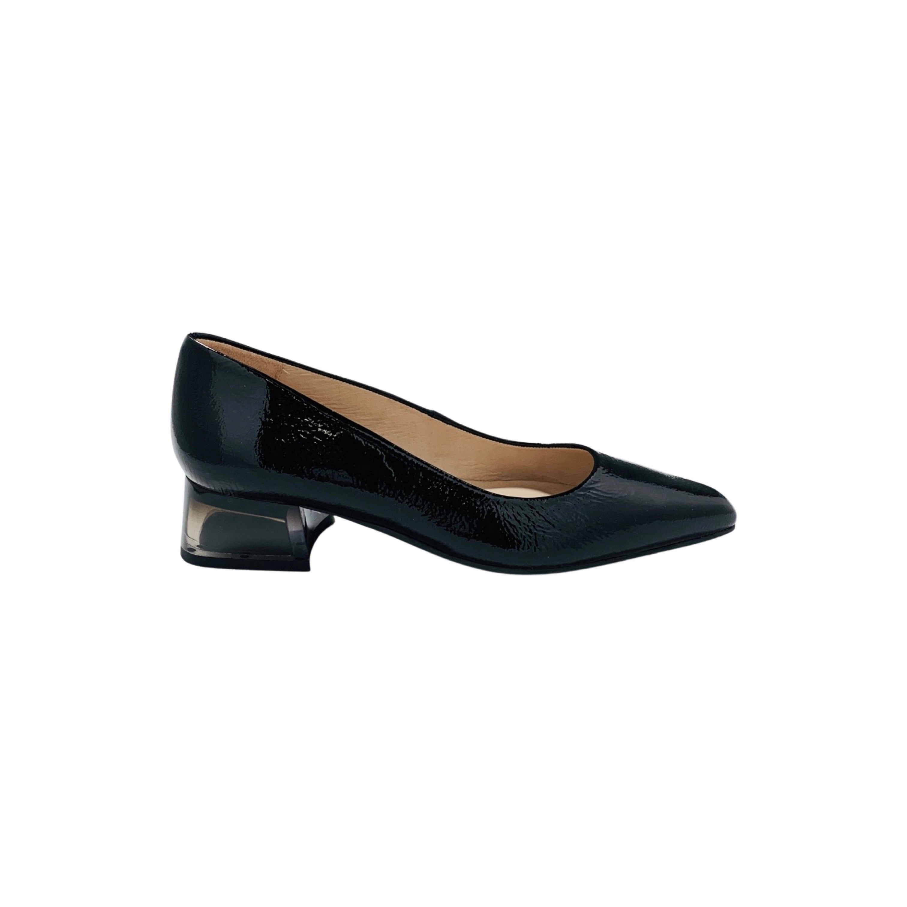 Sahara Black Patent Pump