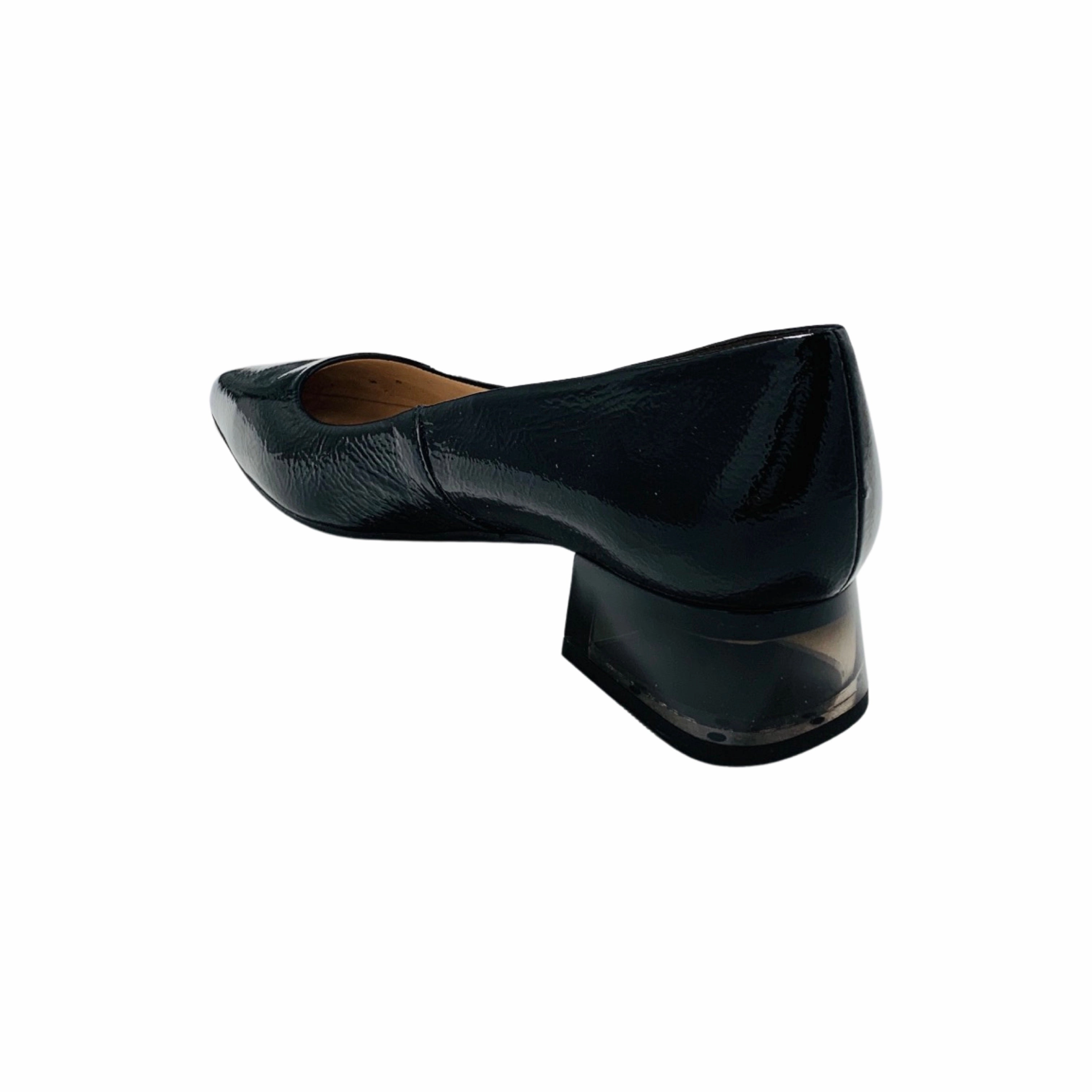 Sahara Black Patent Pump