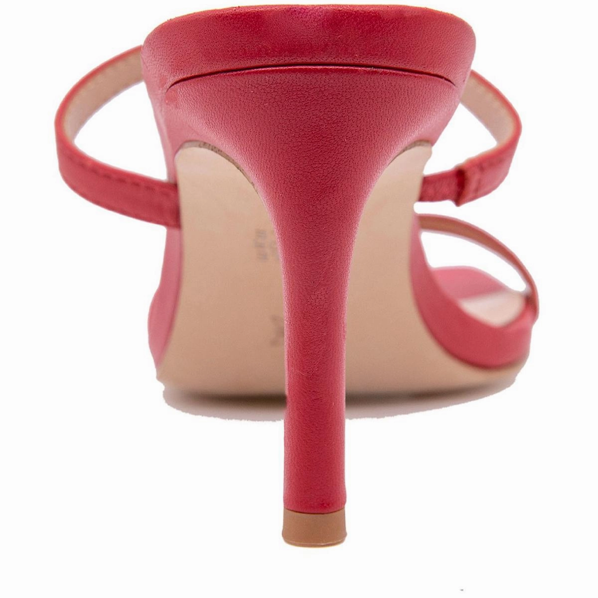 Salin Womens Leather Square Toe Heels