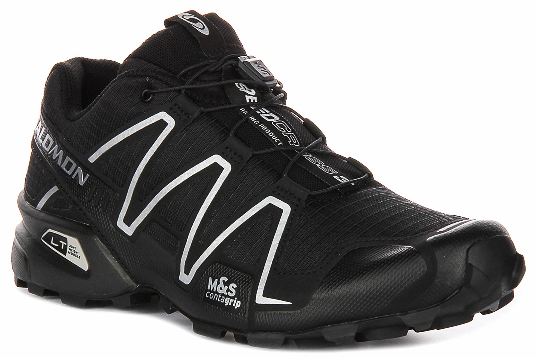 Salomon Speedcross 3 In Black Silver