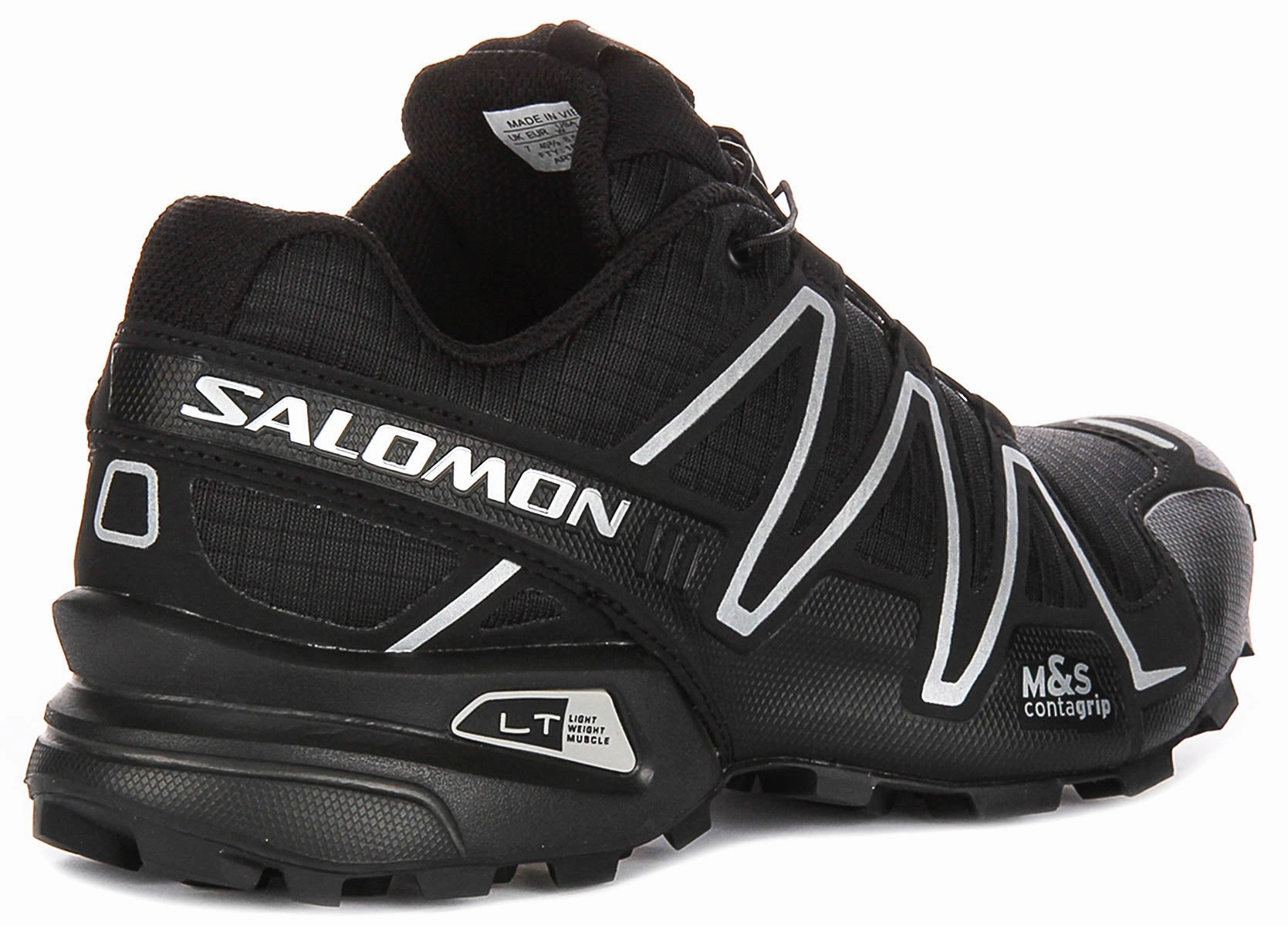 Salomon Speedcross 3 In Black Silver